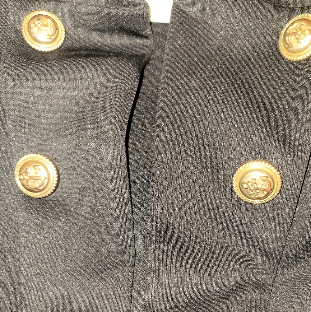 Chocolate USA Black Puffy Sleeve Blazer - Picture 4 of 9